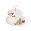 Festive Robin And Rabbit 2 Tier Cake Stand -Home Furnishing Store 749151782822 altview1