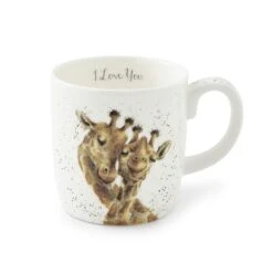 'I Love You' Giraffe Large Mug