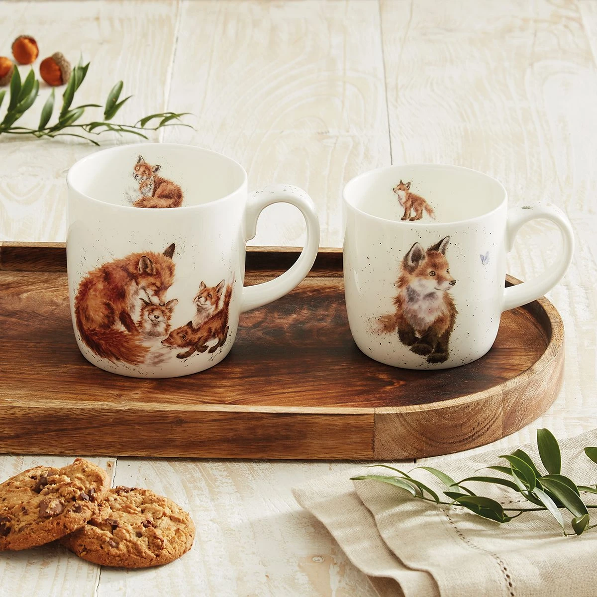 'The Foxes' Fox Parent And Child Mug Gift Set 4 'The Foxes' Fox Parent And Child Mug Gift Set - Image 2