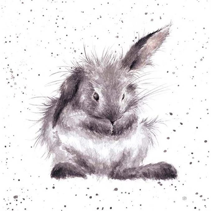 'Bathtime' Rabbit Print 3 'Bathtime' Rabbit Print