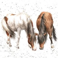 'Stable Mates' Horse Print