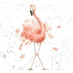 'Pretty In Pink' Flamingo Print