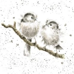 'Lovebirds' Bird Print