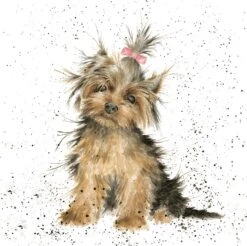 'Princess' Terrier Print