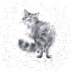 'Glamour Puss' Cat Print
