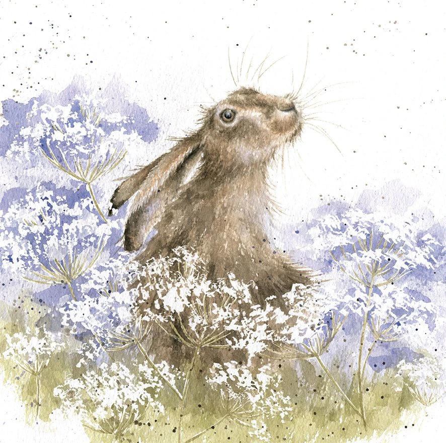 'Here For You' Hare Print 3 'Here For You' Hare Print