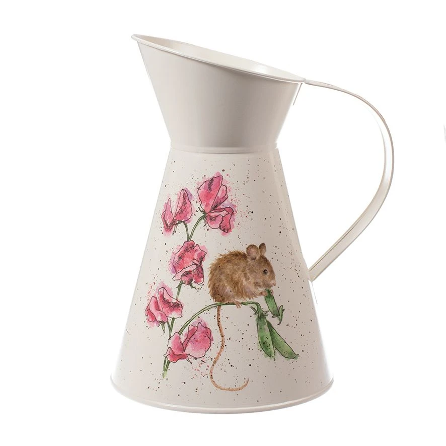 'The Pea Thief' Mouse Flower Jug 3 'The Pea Thief' Mouse Flower Jug