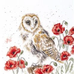 'The Lookout' Owl Cross Stitch