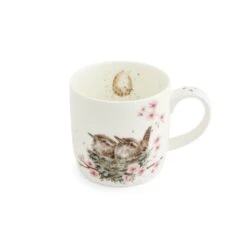 'Feather Your Nest' Wren Mug
