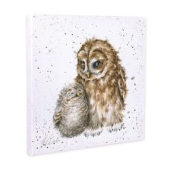 'Owl-ways By Your Side' Owl Canvas