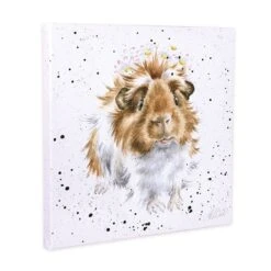 'Grinny Pig' Guinea Pig Canvas