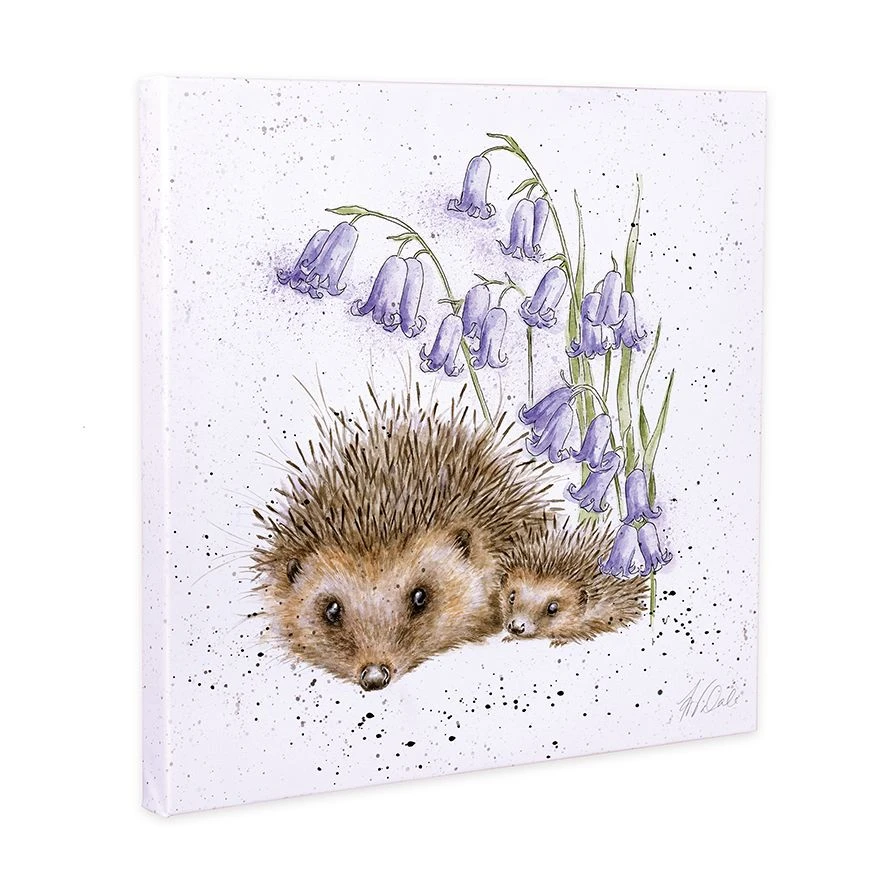 'Love And Hedgehugs' Hedgehog Canvas 3 'Love And Hedgehugs' Hedgehog Canvas