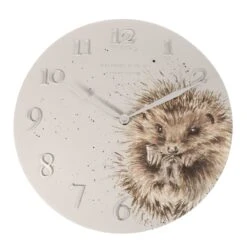 'Awakening' Hedgehog Wall Clock