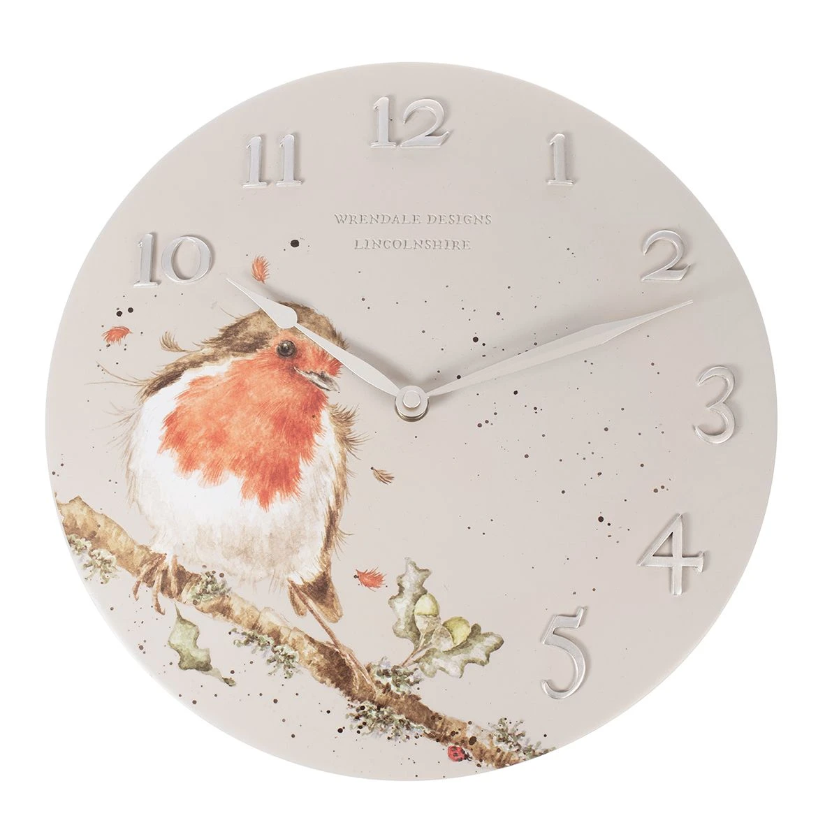 'Woodland Robin' Robin Wall Clock 3 'Woodland Robin' Robin Wall Clock