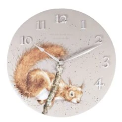 'The Acrobat' Squirrel Wall Clock