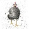'Queen Of The Catwalk' Guinea Fowl Print 2 'Queen Of The Catwalk' Guinea Fowl Print -Home Furnishing Store cs044