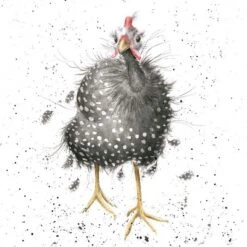 'Queen Of The Catwalk' Guinea Fowl Print