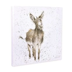 'Gentle Jack' Donkey Canvas