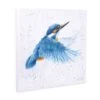 'Make A Splash' Kingfisher Canvas -Home Furnishing Store cs131