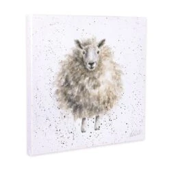 'The Woolly Jumper' Sheep Canvas