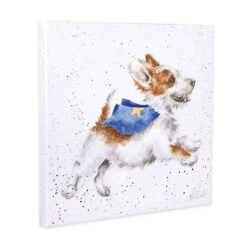 'Super Dog' Dog Canvas