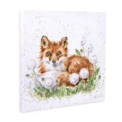 'The Dandy Fox' Fox Canvas