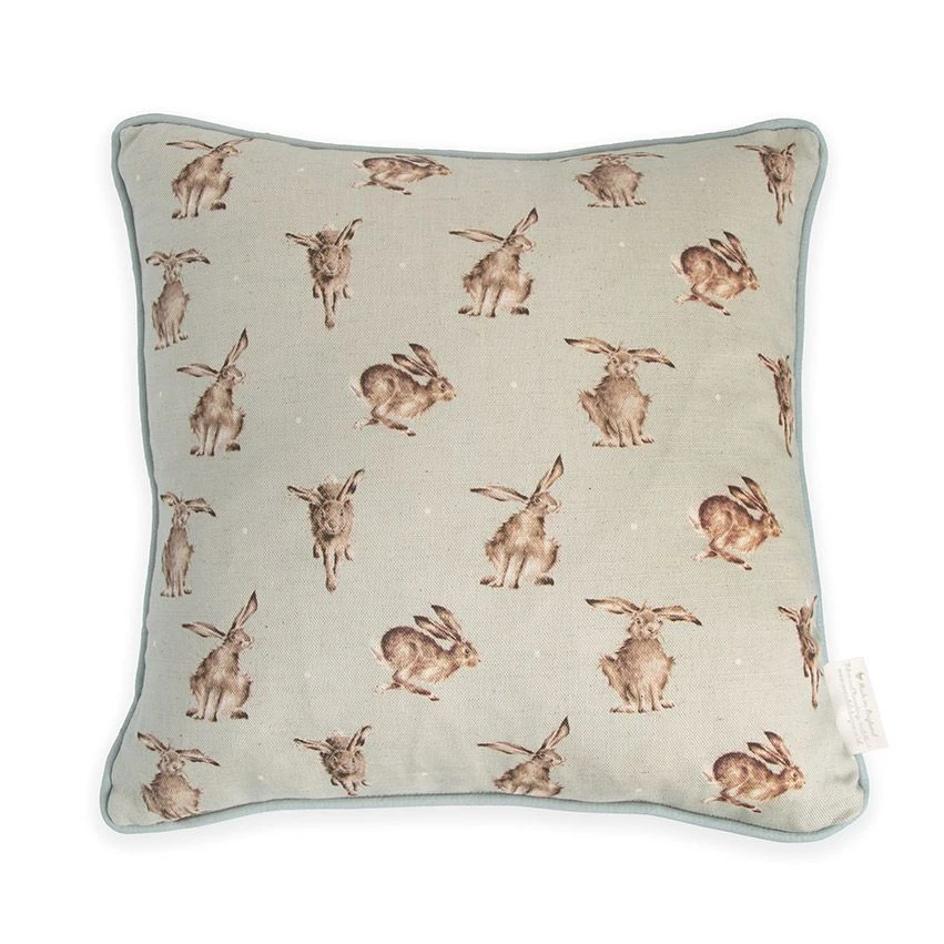 'Bright Eyes' Hare Cushion 5 'Bright Eyes' Hare Cushion - Image 3