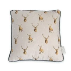 'Wild At Heart' Stag Cushion -Home Furnishing Store cu003 a