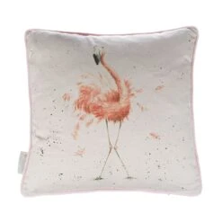 'Pink Lady' Flamingo Cushion