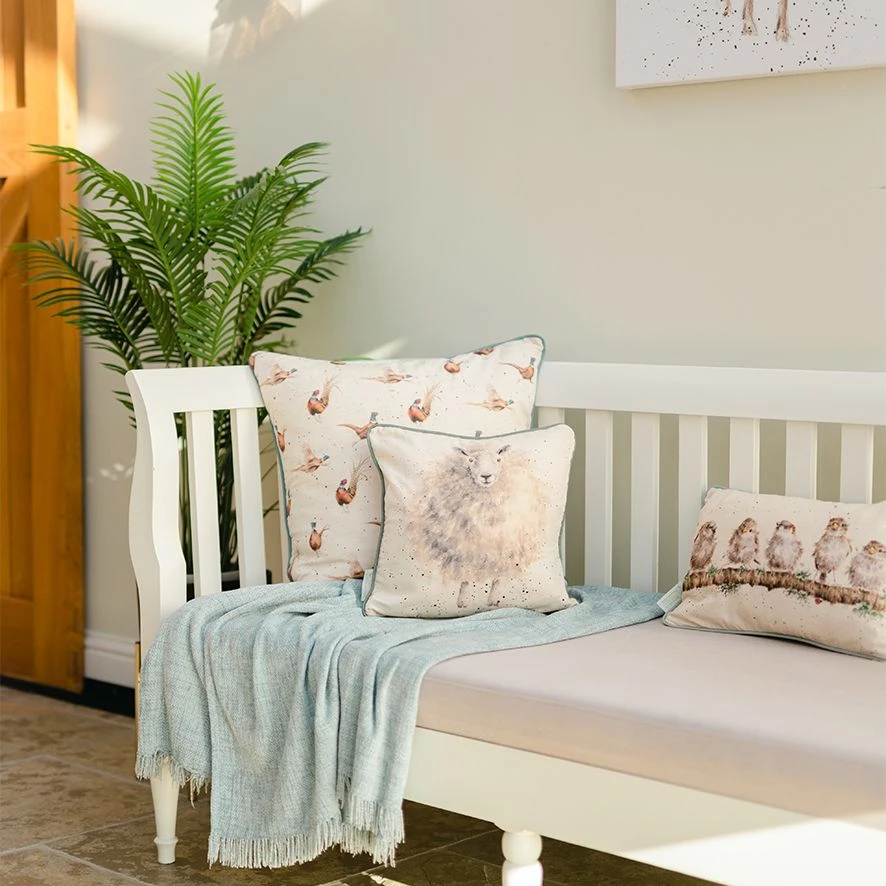 'The Woolly Jumper' Sheep Cushion 4 'The Woolly Jumper' Sheep Cushion - Image 2