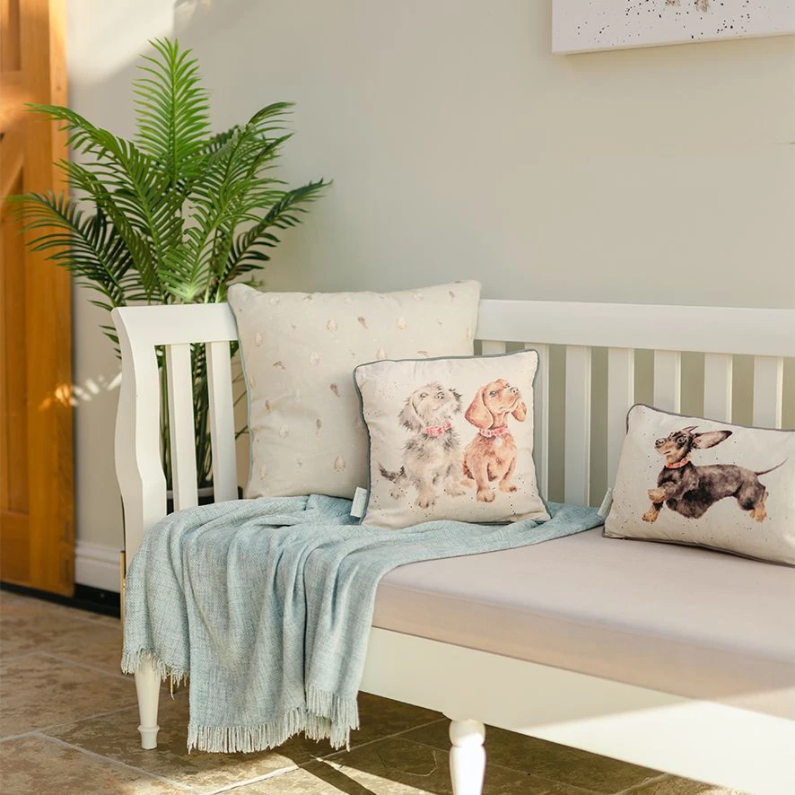 'Treat Time' Dachshund Cushion 4 'Treat Time' Dachshund Cushion - Image 2