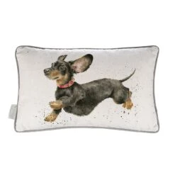'That Friday Feeling' Dachshund Cushion