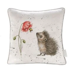'Awakening' Hedgehog Cushion 7 'Awakening' Hedgehog Cushion -Home Furnishing Store cu037 a
