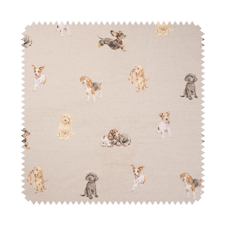 Dog Grey Fabric 3 Dog Grey Fabric