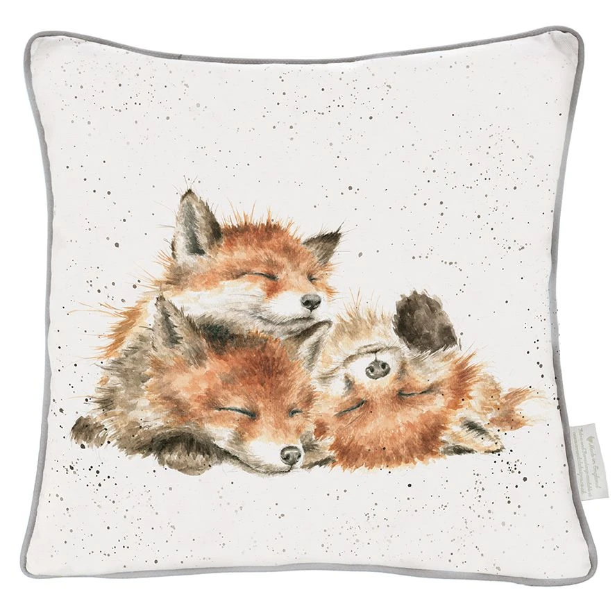 'Contentment' Fox Large Cushion 4 'Contentment' Fox Large Cushion - Image 2