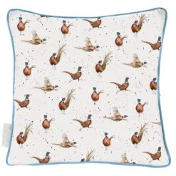 'Ready For My Close Up' Pheasant Large Cushion 5 'Ready For My Close Up' Pheasant Large Cushion -Home Furnishing Store lcu007 a