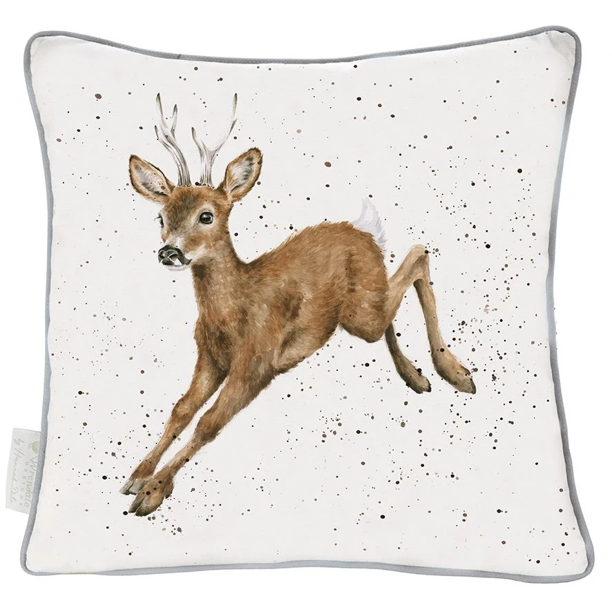 'The Roe Deer' Deer Large Cushion 4 'The Roe Deer' Deer Large Cushion - Image 2