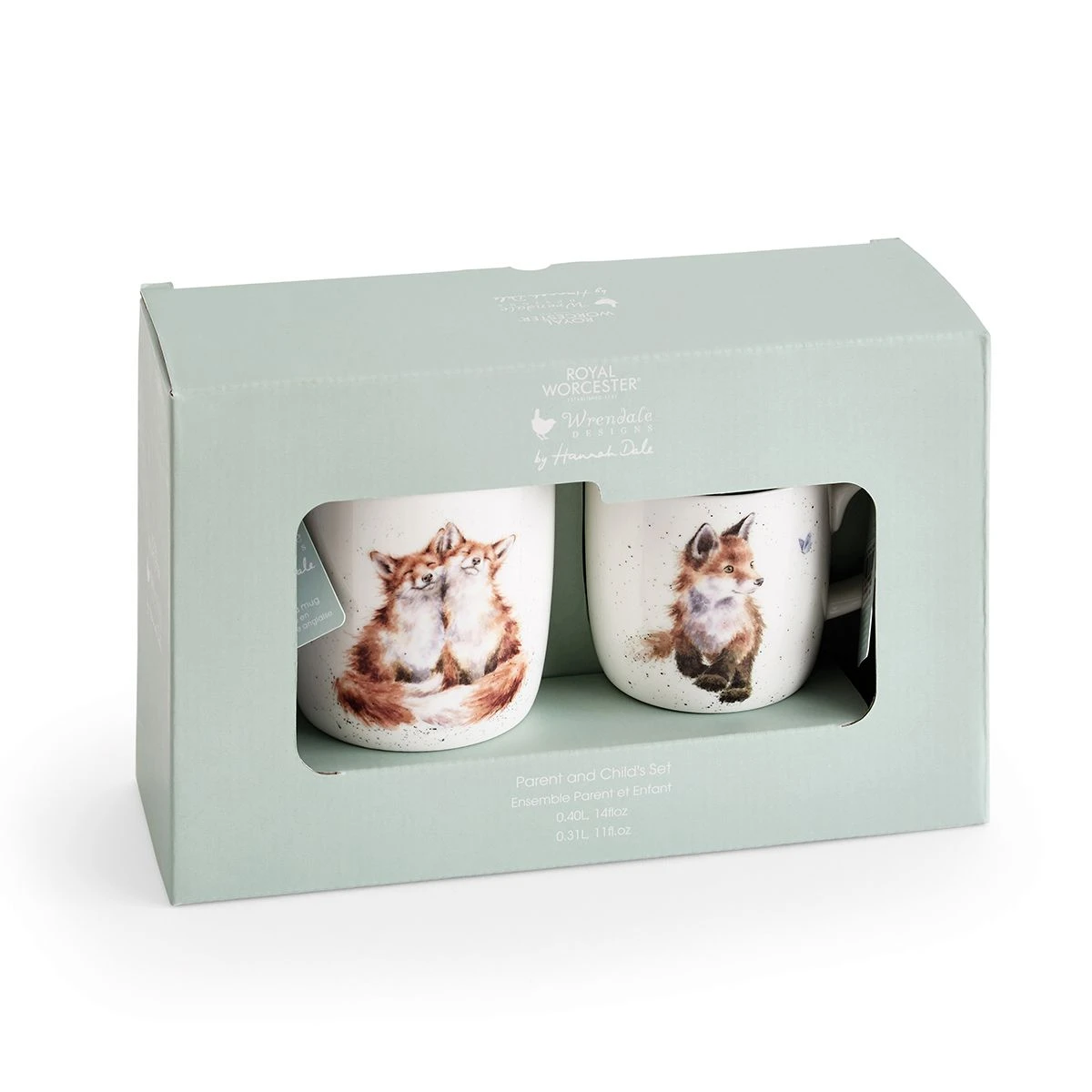 'The Foxes' Fox Parent And Child Mug Gift Set 6 'The Foxes' Fox Parent And Child Mug Gift Set - Image 4