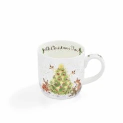 'Oh Christmas Tree' Woodland Animal Mug