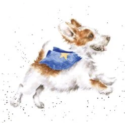 'Super Dog' Terrier Print