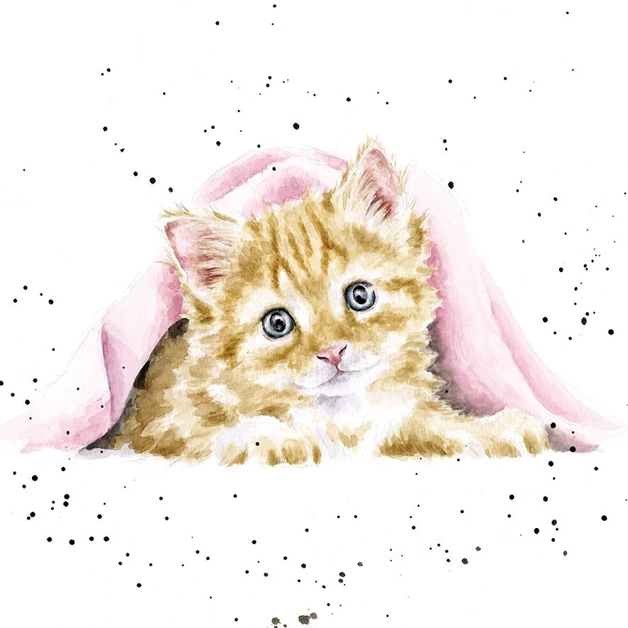 'Duvet Day' Cat Print 3 'Duvet Day' Cat Print