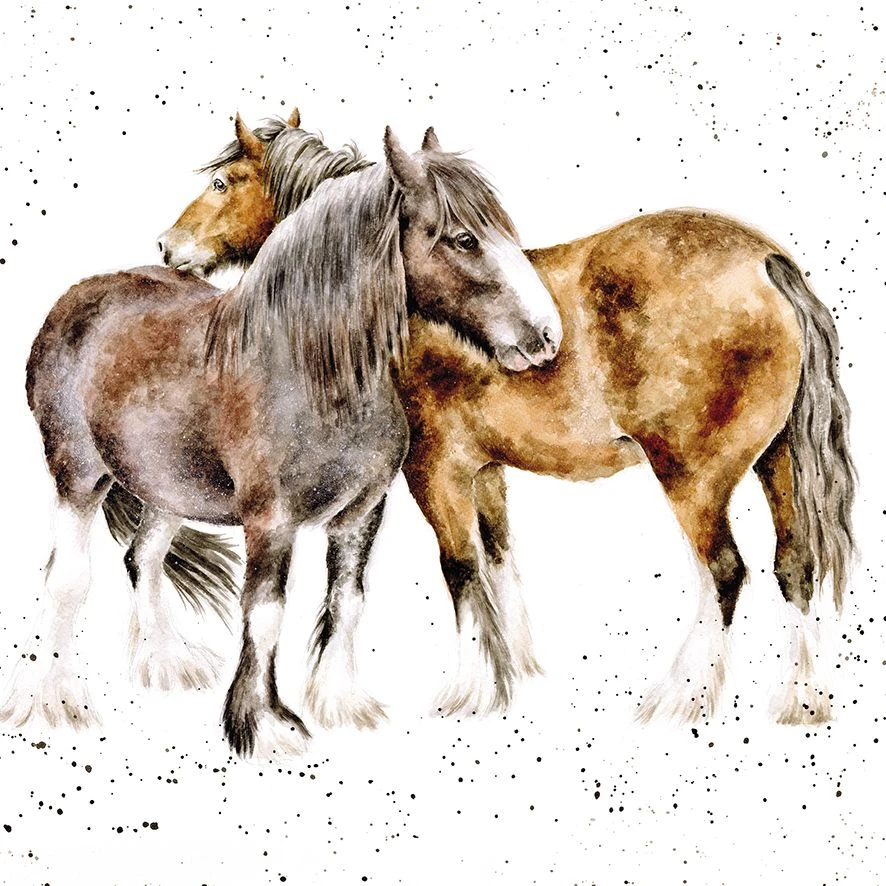 'Side By Side' Horse Print 3 'Side By Side' Horse Print