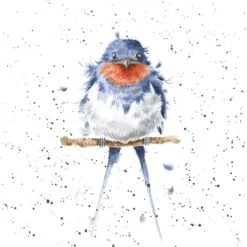 'True Blue' Swallow Print