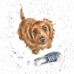 'I Got You A Present' Dog Print