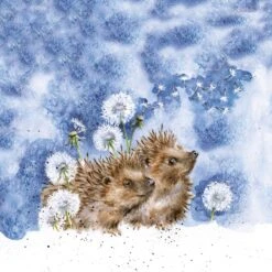 'Brighter Days' Hedgehog Print