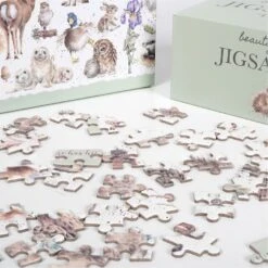 'The Country Set' Country Animal Jigsaw Puzzle 7 'The Country Set' Country Animal Jigsaw Puzzle -Home Furnishing Store puzzle001 a 1
