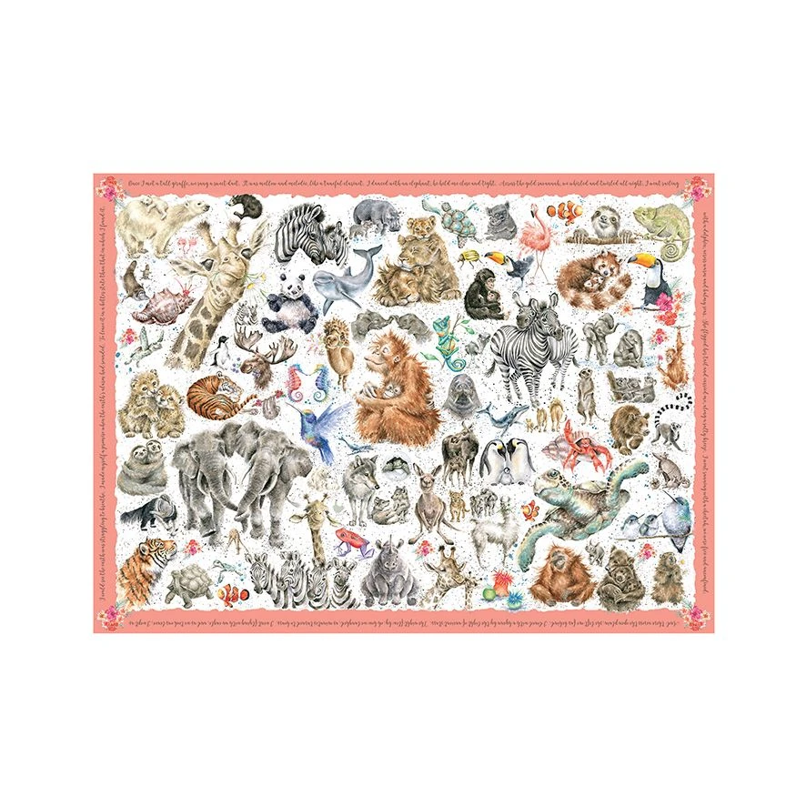 'Zoology' Wild Animal Jigsaw Puzzle 3 'Zoology' Wild Animal Jigsaw Puzzle