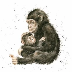 'Just The Two Of Us' Monkey Print