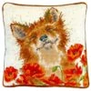 'Poppy Field' Fox Tapestry Kit