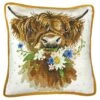 'Daisy Coo' Highland Cow Tapestry Kit